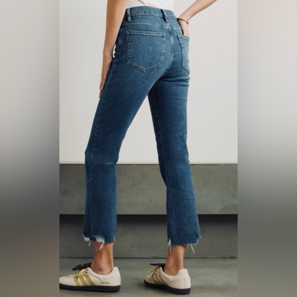 Frame Le High Straight Jeans | Dark Wash | Size 26